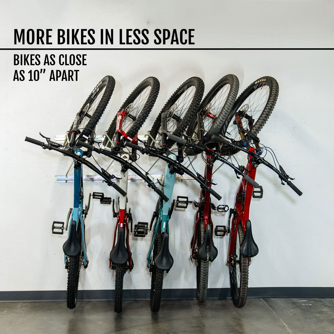 Tilt Pivot Garage Bike Rack - Main Image